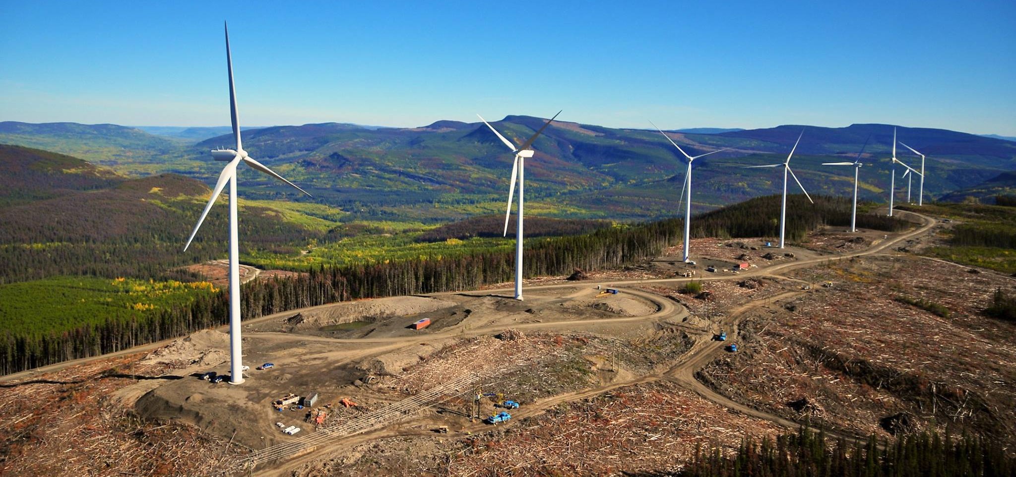 mountaintop removal wind project in BC