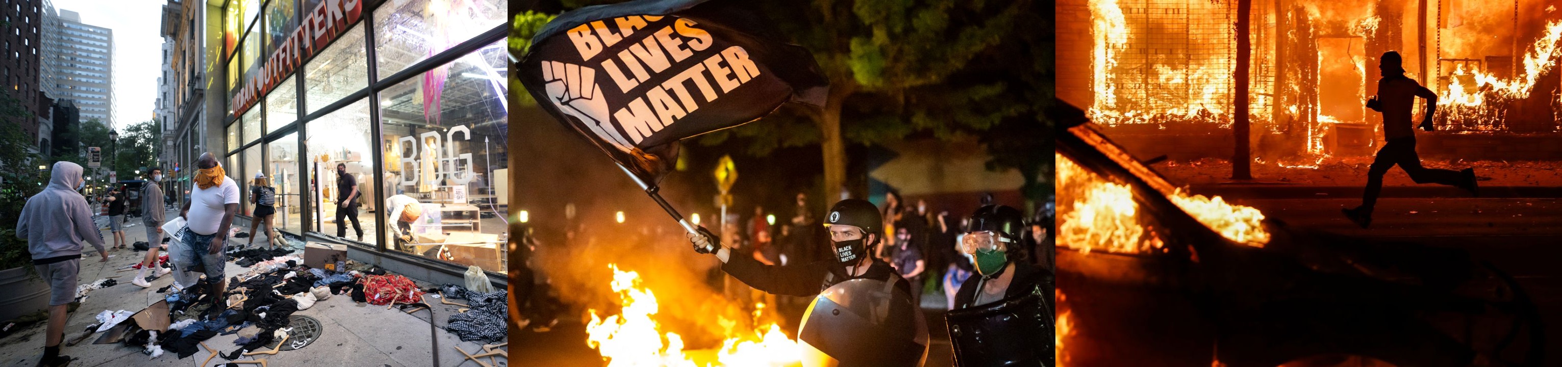 Antifa & Black Lives Matter riots.
